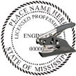 Engineer Seal - Pocket Style - Mississippi ENGINEER_POCKET_SEAL_MISSISSIPPI
