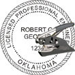 Engineer Seal - Pocket Style - Oklahoma ENGINEER_POCKET_SEAL_OKLAHOMA