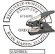 Engineer Seal - Pocket Style - Oregon ENGINEER_POCKET_SEAL_OREGON