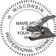 Engineer Seal - Pocket Style - Wisconsin ENGINEER_POCKET_SEAL_WISCONSIN