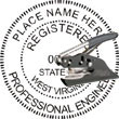 Engineer Seal - Pocket Style - West Virginia ENGINEER_POCKET_SEAL_WEST_VIRGINIA