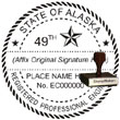 Engineer Seal - Wood Stamp - Alaska ENGINEER_STAMP_WOOD_ALASKA