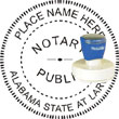 Notary Seal - Pre-Inked Stamp - Alabama NOTARY_SEAL_ALABAMA_PRE-INKED_STAMP