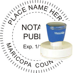Notary Seal - Pre-Inked Stamp - Arizona NOTARY_SEAL_ARIZONA_PRE-INKED_STAMP