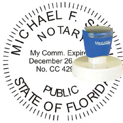 Notary Seal - Pre-Inked Stamp - Florida NOTARY_SEAL_FLORIDA_PRE-INKED_STAMP