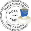 Notary Seal - Pre-Inked Stamp - Kansas NOTARY_SEAL_KANSAS_PRE-INKED_STAMP