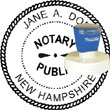 Notary Seal - Pre-Inked Stamp - New Hampshire NOTARY_SEAL_NEW_HAMPSHIRE_PRE-INKED_STAMP
