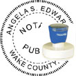 Notary Seal - Pre-Inked Stamp - North Carolina NOTARY_SEAL_NORTH_CAROLINA_PRE-INKED_STAMP