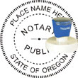 Notary Seal - Pre-Inked Stamp - Oregon NOTARY_SEAL_OREGON_PRE-INKED_STAMP