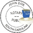 Notary Seal - Pre-Inked Stamp - South Carolina NOTARY_SEAL_SOUTH_CAROLINA_PRE-INKED_STAMP