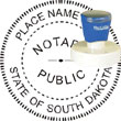 Notary Seal - Pre-Inked Stamp - South Dakota NOTARY_SEAL_SOUTH_DAKOTA_PRE-INKED_STAMP