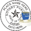 Notary Seal - Pre-Inked Stamp - Texas NOTARY_SEAL_TEXAS_PRE-INKED_STAMP