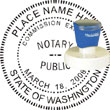 Notary Seal - Pre-Inked Stamp - Washington NOTARY_SEAL_WASHINGTON_PRE-INKED_STAMP