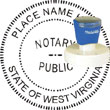 Notary Seal - Pre-Inked Stamp - West Virginia NOTARY_SEAL_WEST_VIRGINIA_PRE-INKED_STAMP