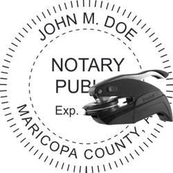 Notary Seal - Pocket Style - Arizona NOTARY_SEAL_ARIZONA_POCKET
