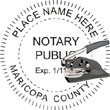 Notary Seal - Pocket Style - Arizona NOTARY_SEAL_ARIZONA_POCKET
