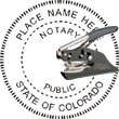 Notary Seal - Pocket Style - Colorado NOTARY_SEAL_COLORADO_POCKET