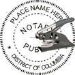 Notary Seal - Pocket Style - Dist of Columbia NOTARY_SEAL_DISTRICT_OF_COLUMBIA_POCKET