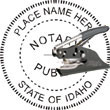 Notary Seal - Pocket Style - Idaho NOTARY_SEAL_IDAHO_POCKET