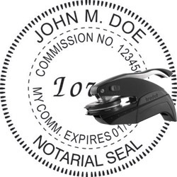 Notary Seal - Pocket Style - Iowa NOTARY_SEAL_IOWA_POCKET