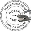Notary Seal - Pocket Style - Kansas NOTARY_SEAL_KANSAS_POCKET