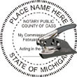 Notary Seal - Pocket Style - Michigan NOTARY_SEAL_MICHIGAN_POCKET