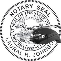 Notary Seal - Pocket Style - Minnesota NOTARY_SEAL_MINNESOTA_POCKET