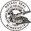 Notary Seal - Pocket Style - Minnesota NOTARY_SEAL_MINNESOTA_POCKET