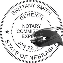 Notary Seal - Pocket Style - Nebraska NOTARY_SEAL_NEBRASKA_POCKET