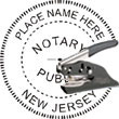 Notary Seal - Pocket Style - New Jersey NOTARY_SEAL_NEW_JERSEY_POCKET