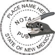 Notary Seal - Pocket Style - New Mexico NOTARY_SEAL_NEW_MEXICO_POCKET