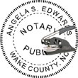 Notary Seal - Pocket Style - North Carolina NOTARY_SEAL_NORTH_CAROLINA_POCKET
