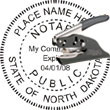 Notary Seal - Pocket Style - North Dakota NOTARY_SEAL_NORTH_DAKOTA_POCKET