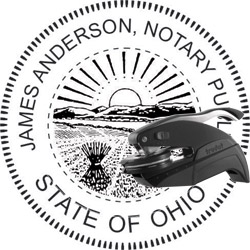 Notary Seal - Pocket Style - Ohio NOTARY_SEAL_OHIO_POCKET