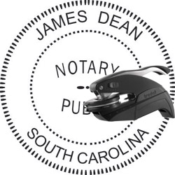 Notary Seal - Pocket Style - South Carolina NOTARY_SEAL_SOUTH_CAROLINA_POCKET