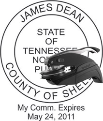 Notary Seal - Pocket Style - Tennessee NOTARY_SEAL_TENNESSEE_POCKET