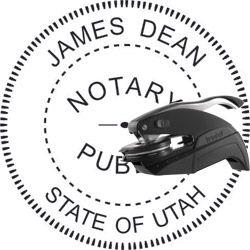 Notary Seal - Pocket Style - Utah NOTARY_SEAL_UTAH_POCKET