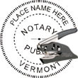 Notary Seal - Pocket Style - Vermont NOTARY_SEAL_VERMONT_POCKET