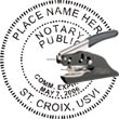 Notary Seal - Pocket Style - Virgin Islands NOTARY_SEAL_VIRGIN_ISLANDS_POCKET