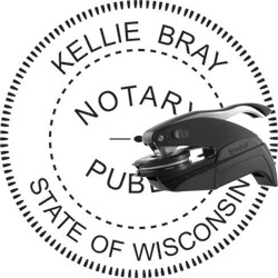 Notary Seal - Pocket Style - Wisconsin NOTARY_SEAL_WISCONSIN_POCKET