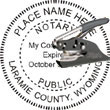 Notary Seal - Pocket Style - Wyoming NOTARY_SEAL_WYOMING_POCKET