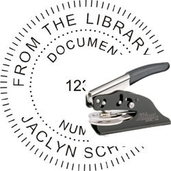 Pocket Embosser with Your Text EMBOSSER_WITH_TEXT_POCKET