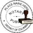 Notary Seal - Wood Stamp - Dist of Columbia NOTARY_SEAL_DISTRICT_OF_COLUMBIA_WOOD_STAMP