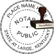 Notary Seal - Wood Stamp - Kentucky NOTARY_SEAL_KENTUCKY_WOOD_STAMP