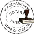 Notary Seal - Wood Stamp - Oregon NOTARY_SEAL_OREGON_WOOD_STAMP