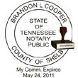 Notary Seal - Wood Stamp - Tennessee NOTARY_SEAL_TENNESSEE_WOOD_STAMP