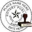 Notary Seal - Wood Stamp - Texas NOTARY_SEAL_TEXAS_WOOD_STAMP