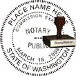 Notary Seal - Wood Stamp - Washington NOTARY_SEAL_WASHINGTON_WOOD_STAMP