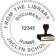 Wood Seal Stamp with Your Text SEAL_STAMP_WITH_TEXT