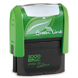 2000 Plus Printer 20 GL Self Inking Stamp 2000_PLUS_PRINTER_20_GREEN_LINE